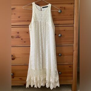ZARA sleeveless lace dress